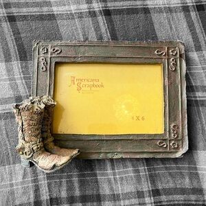 Vintage western picture frame